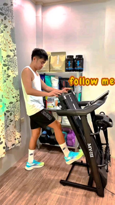 MY HI Treadmill Electric Heart Rate Monitoring Incline Adjustable Bluetooth #FreeCoinsInShopeeVideo #ShopeePHPaydaySale #MasMuraSaShopee