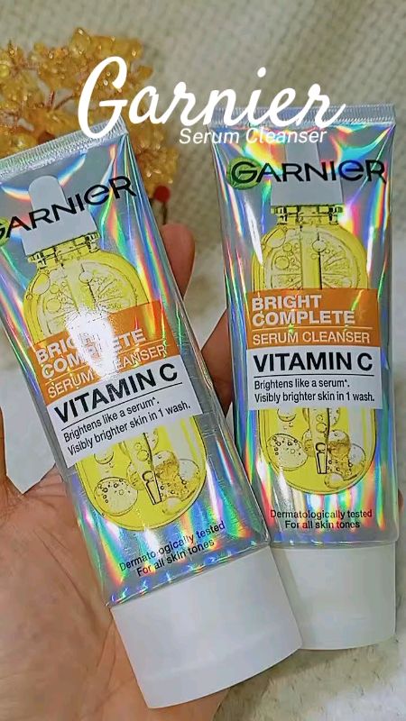 Garnier Vitamin Serum Cleanser #garnier #GarnierPH #garniergang #shopeeph #shopeefinds #buynow #rhose2617 #MasMuraSaShopee