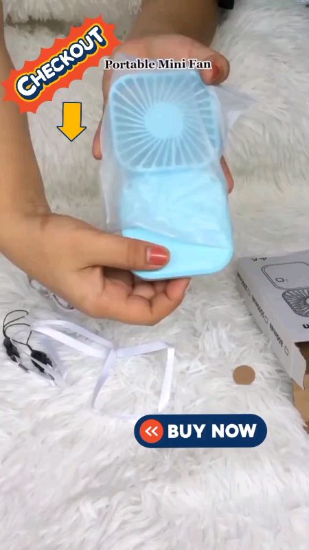 Foldable Mini Hanging Neck Fan Rechargeable #Quality #FreeCoinsInShopeeVideo #ShopeePHPaydaySale #HugotSaShopee #WishlistMoSagotKo #MuraSaShopee