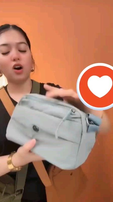 #Mumu 5086 Light-Weight Versatile Daily Casual Spacious Shoulder Crossbody Bag with Adjustable Strap#FreeCoinsInShopeeVideo
