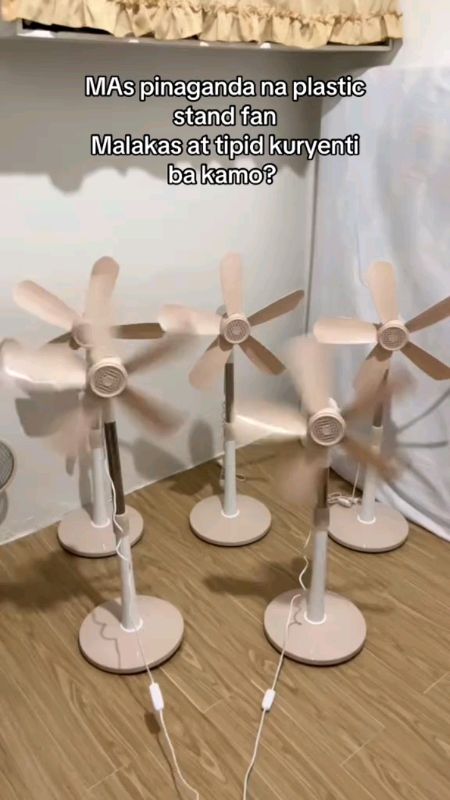 5 Blade Floor Fan Electric Fan Floor Adjustable Clip Electric Fan Big Fans Desktop Stand #FreeCoinsInShopeeVideo #MasMuraSaShopee