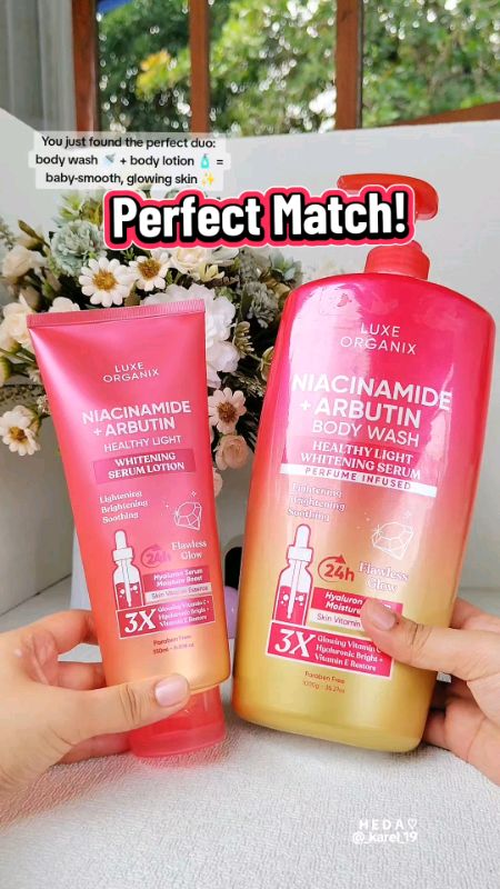 #glutalotion #bodywash #luxeorganix #niacinamide #bestbodywash