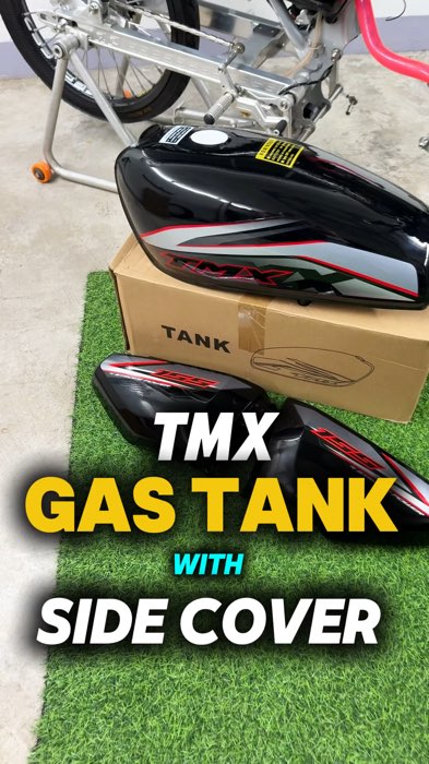 Honda TMX 155 Fuel Gas Tank with Side Cover✅ #motorpartsandaccessories #fueltank #sidecover