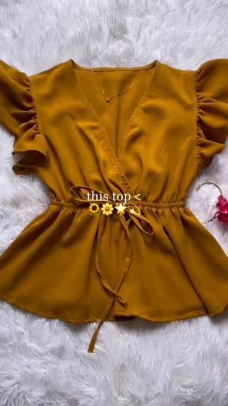 #classy #tops #blouse #MasMuraSaShopee