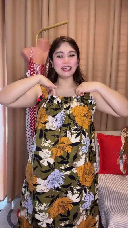 cotton dress #freecoinsInshopeeVideo #MasMuraSaShopee