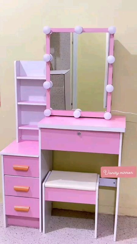 【iMonda】Vanity Chair Makeup European-style bedroom multi-functional dressing table#vanitymirror