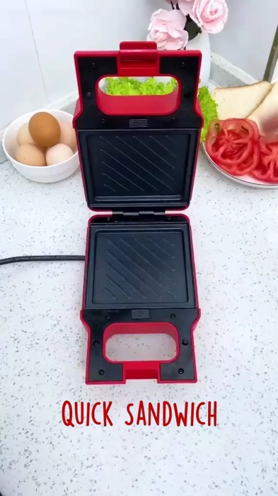 Breakfast Machine  Sandwich Maker Waffle Maker Home Breakfast Non Stick Iron Bread Toaster