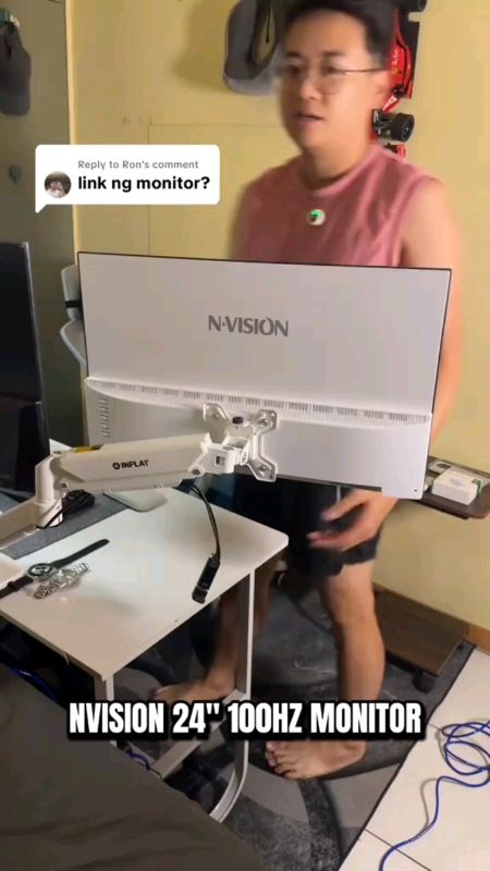 Trending Nvision Monitor 100Hrz #FreeCoinsInShopeeVideo #MasMuraSaShopee #monitor #nvision #computermonitor #computer
