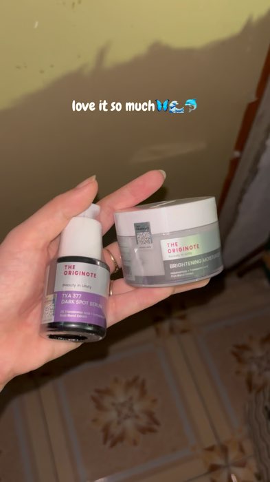 #originote #skincare #moisturizer #serum #darkspots #fyp