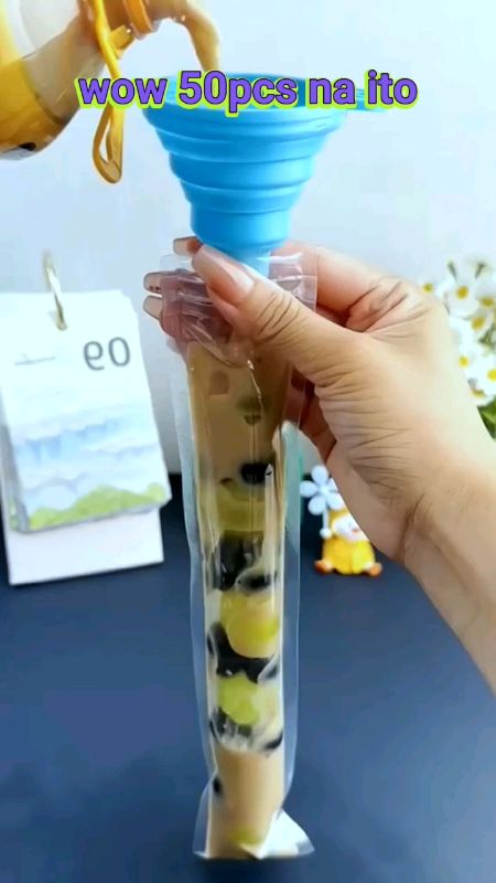 #50pcs #disposable #plastic #icepopsicle #moldbag #sealable #FreeCoinsInShopeeVideo #MasMuraSaShopee