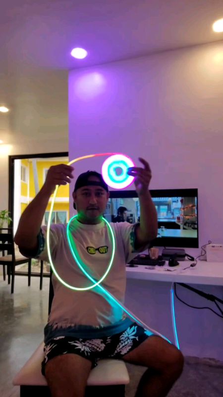 #RGBLEDLight #Neonstriplight #WithRemote #OutdoorindoorLEDLight #Waterproof #Trending #Fyp