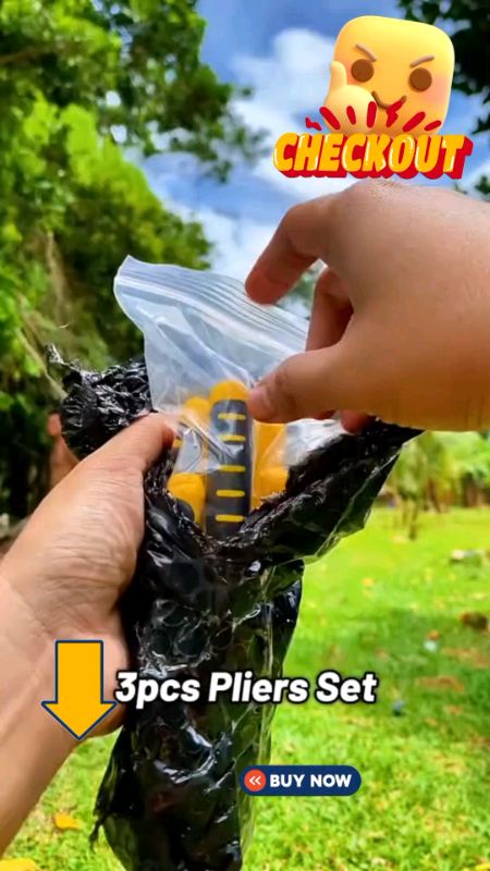 Quality Pliers #MasMuraSaShopee #HugotSaShopee #quality #heavyduty #pliers #pliersset #3pcs #highquality #affordable #usefultools #durable #pliers
