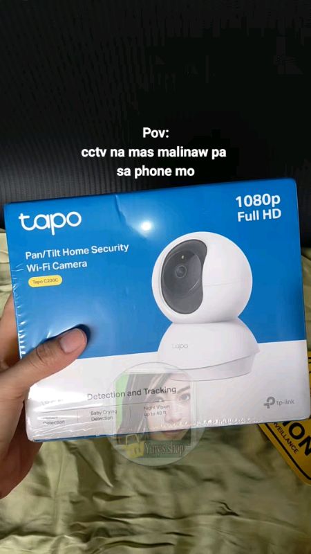 cctv na malinaw at may alarm narin #cctv #tapocctv #wificamera #cctvwithalarm
