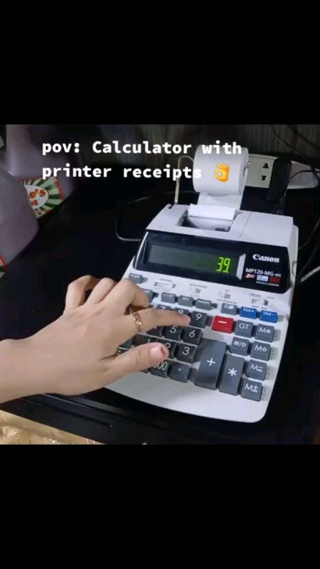 Calculator withvreceipt#masmurasashoppee #shoppecoins #trending #viral #fyp
