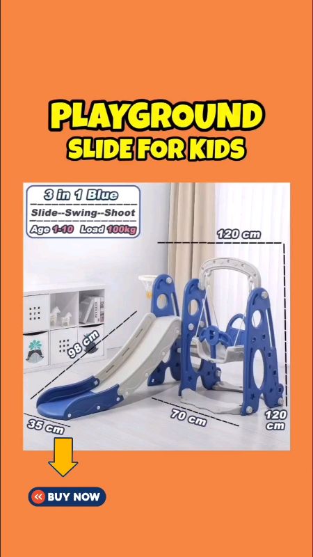 #SlideForKids #playgroundslide #slidewithswing #shopeefinds  #ShopeePHPaydaySale #MasMuraSaShopee