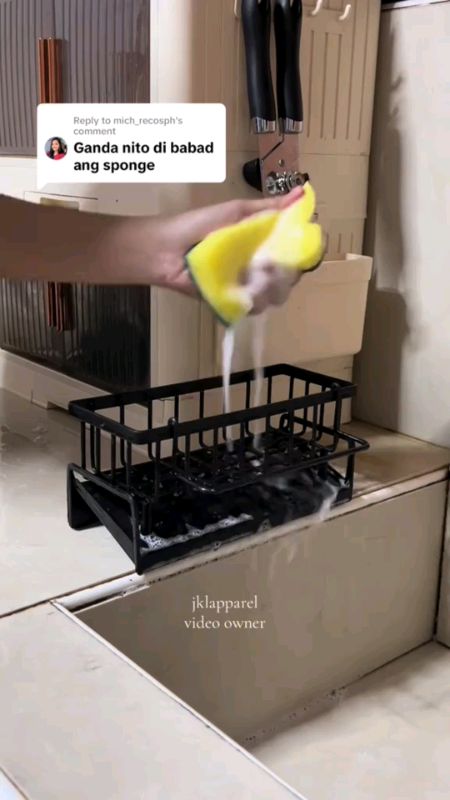 #spongedrainerrack #fyp #shopeeVideo