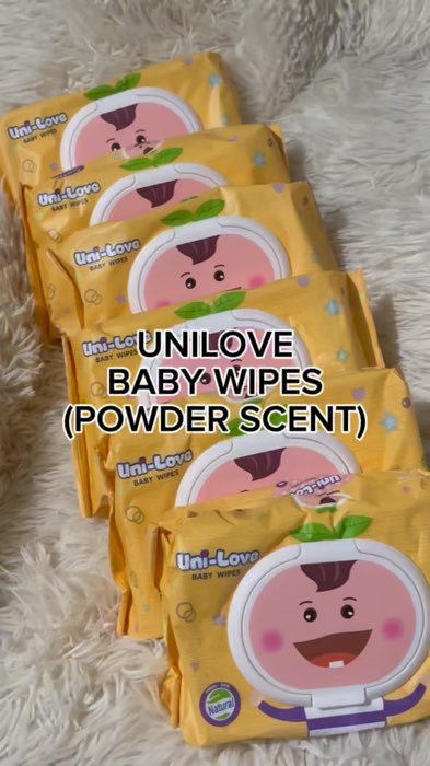UNILOVE BABY WIPES #unilove #babywipes #freecoinssashopee #MasMuraSaShopee