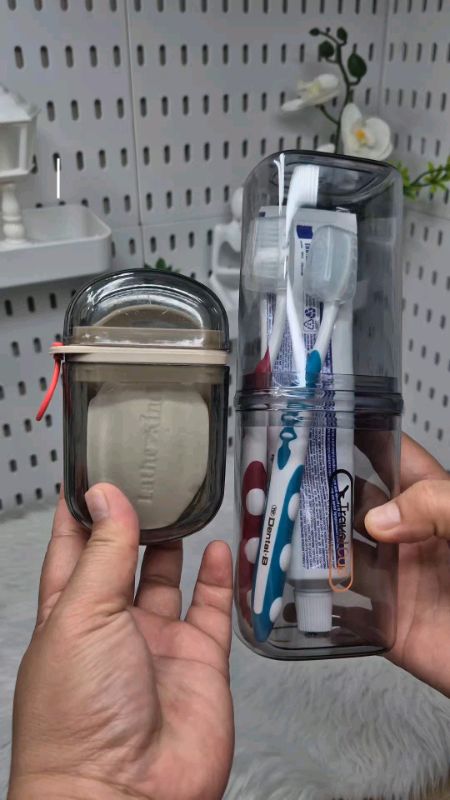 #ToothburshAndSoapCase #FreeCoinsInShopeeVideo #Portable #Transparent #Soap #Toothbrush #TravelStorage #MasMuraSaShopee #fyp #viral #trending