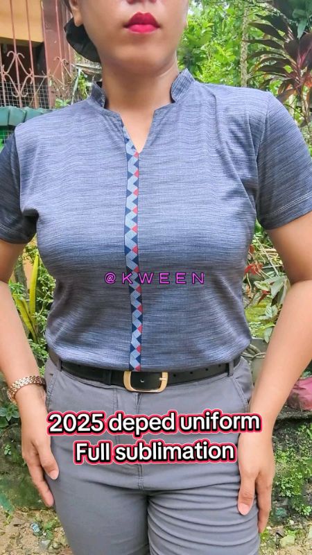 Pang tuesday & thursday #2025depeduniform #newdepeduniformfullsublimation #2025teacheruniform #foryou #fyp