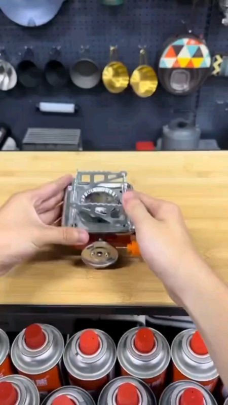 Butane Camping Stove #gasstove  #campingstove #trending #viral  #portablecampingstove #fyp
