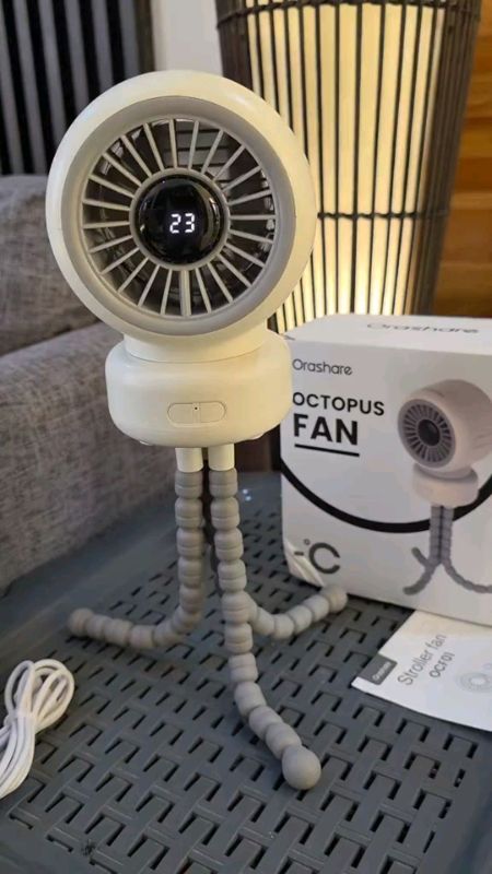 Orashare OCF01 Pro Stroller Fan ❤️🥰 Perfect for our Babies ❤️🥰#MasMuraSaShopee #FreeCoinsInShopeeVideo #trending #Orashare