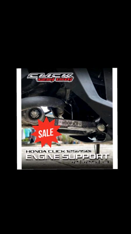 Engine Support Honda Click125 150 and Honda Beat Fi