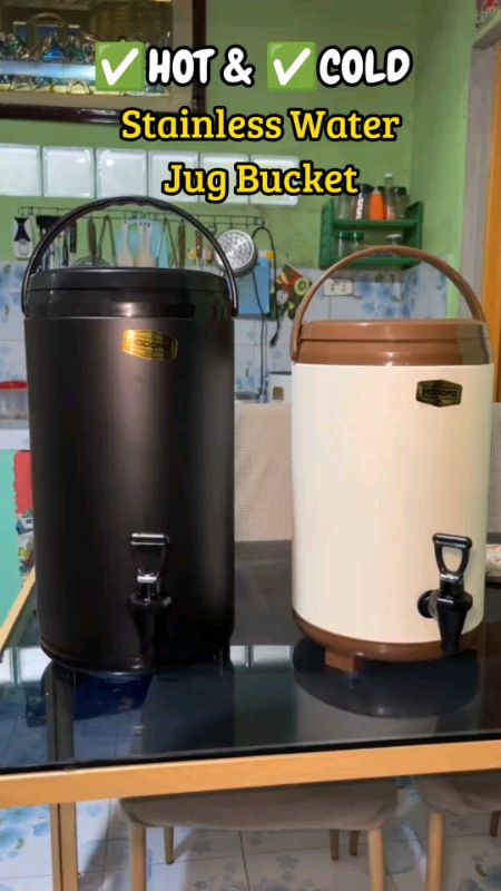 ✨Insulated Bucket Dispenser✨ #bucket #trending #waterjug #jar #waterdispenser #insulatedbucketdispenser #stainlesssteelbucket #HugotSaShopee #foryou