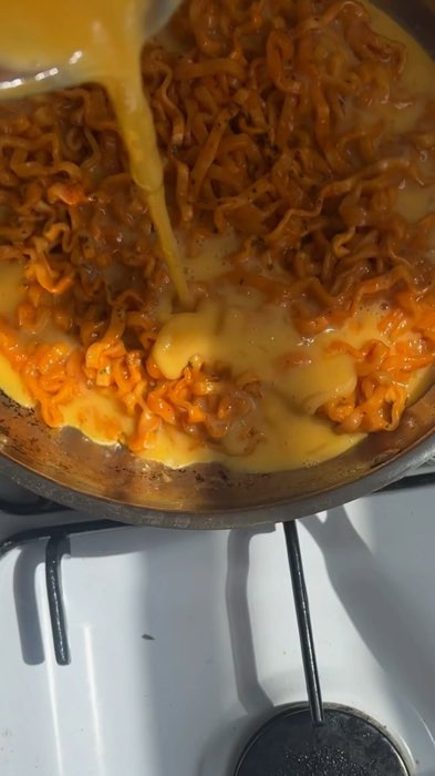 ASMR Samyang Buldak Hot Chicken Instant Korean Ramen Noodles #asmr #trending #fyp #noodles #samyang #Instant #korean #buldak #ramen #spicy #chicken