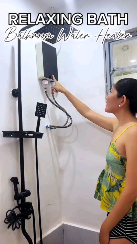 WATER HEATER TOUCH SCREEN FOR BATHROOM #buynow #masmurasashoopee #freecoinsashoopeevideo #chickoutna