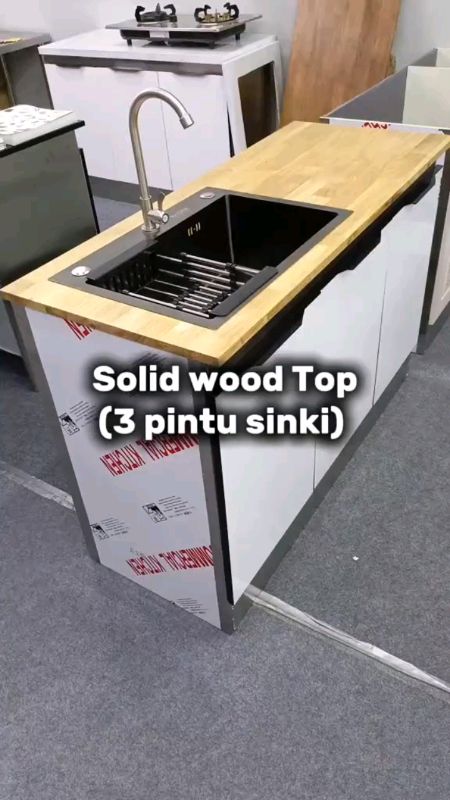 304 Stainless Steel Kitchen Sink With Cabinet Sink Cabinet Set Island Table For Kitchen Counter Top