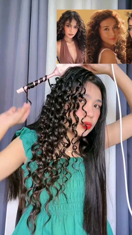 PORTABLE HAIR CURLING IRON