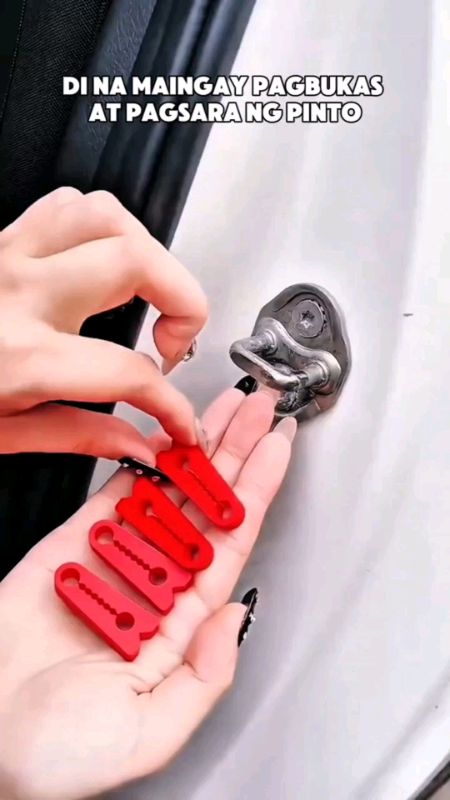 Car Door Lock Sound  Damper Buffer Noise Deaf Soundproofing Seal #fyp#car#door#lock#sound#damper#buffer#noise#soundproof#FreeCoinsInShopeeVideo