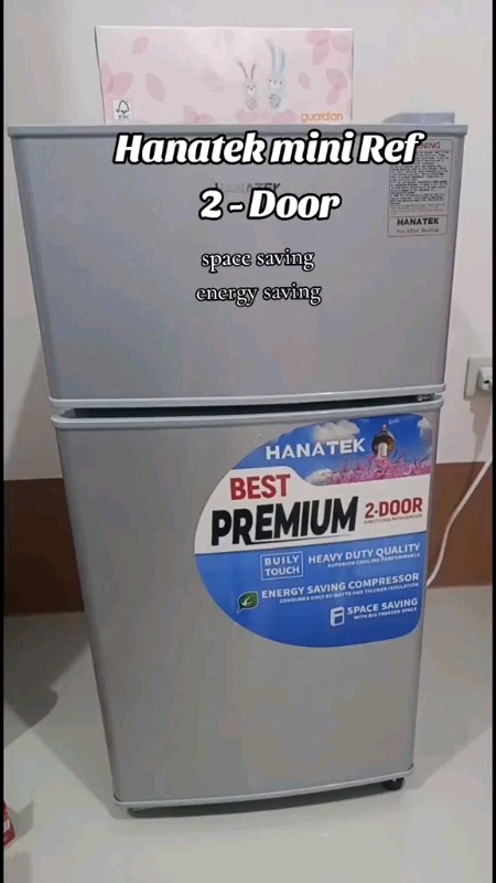 🛒Hanatek Mini Ref 2 door #minirefrigerator #2doorminiref #hanatekminiref #hanatek