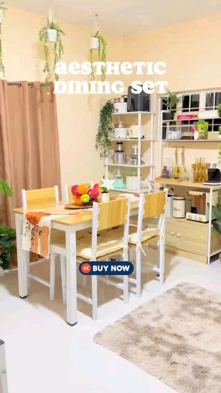 Wow double net! Napaka-aesthetic 😍 #diningtable #diningset #table #fyp#MasMuraSaShopee #FreeCoinsInShopeeVideo #bestseller #viral #trending