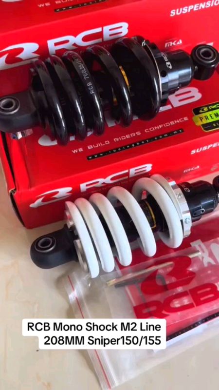 RCB Mono Shock M2 Line 208mm Sniper King 150 Fi Sniper 155 #MasMuraSaShopee #FreeCoinSaShopee #trending #viral #foryoupage #pipe