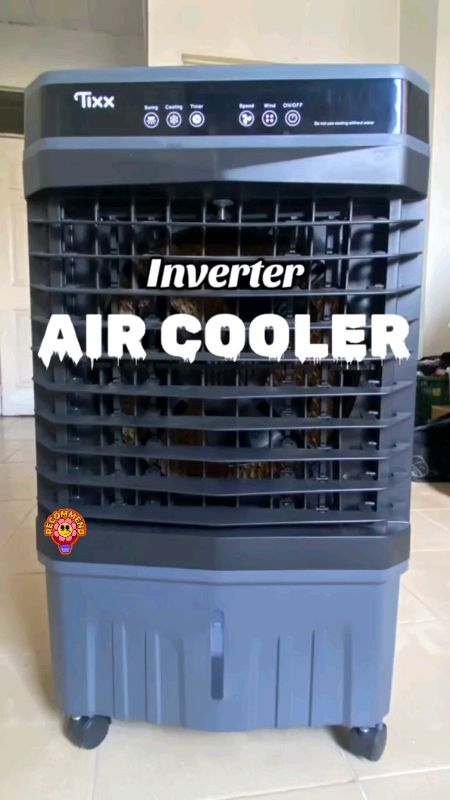 Tixx Air Cooler Fan 40/50/70L With Remote Portable Aircon Mini Air Conditioner for Room Humidifier #FreeCoinsInShopeeVideo #MasmurasaShopee