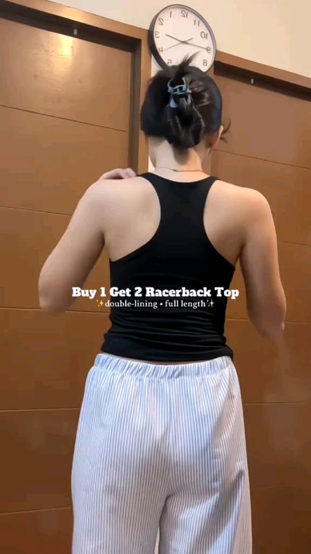 Double lining racerback top#Doubleliningracerbacktop#racerbacktop#freecoinsashopee #viralnow #hugotsashopee #masmurasashopee #doubleliningtop#trending