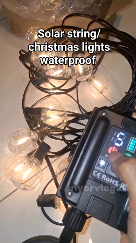 Solar String/Christmas lights Garden lights