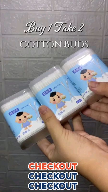#200pcs #kids #baby #adult #cottonbuds #cottonswab #doubleheaded #MasMuraSaShopee #FreeCoinsInShopeeVideo