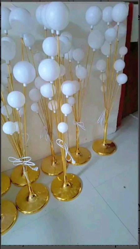 #11Pcs Golden Iron Apple Tree Road Lighting Set | LED Warm Light Wedding Stage & Birthday Party D...#masmurasashoppee