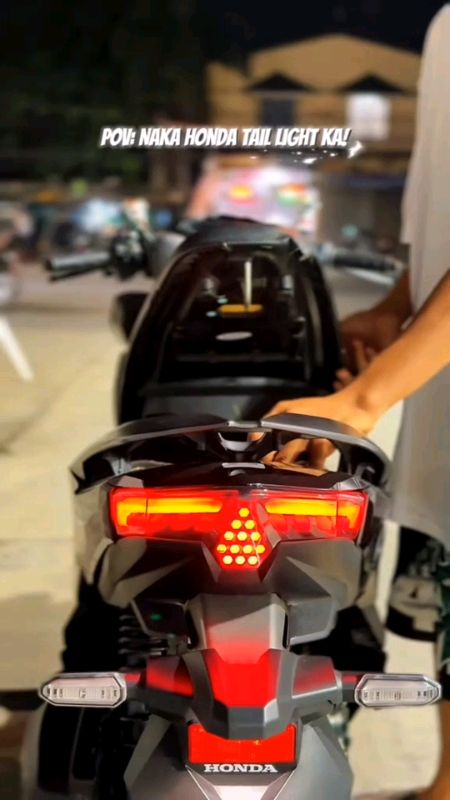 Honda Click V3 Tail Light RGB 13 Modes Led #FreeCoinsInShopeeVideo #MasMuraSaShopee #HugotSaShopee #Taillight #Ledlight #Hondaclick #Rgb13modes