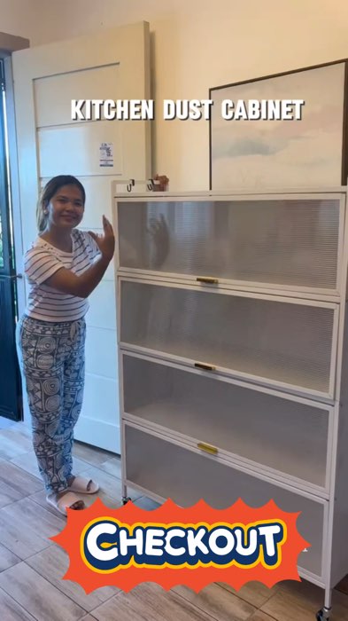 #kitchendustcabinet #kitchenrackcabinet #kitchencabinet #kitchenorganizer #FreeCoinsInShopeeVideo #MasMuraSaShopee #viral
