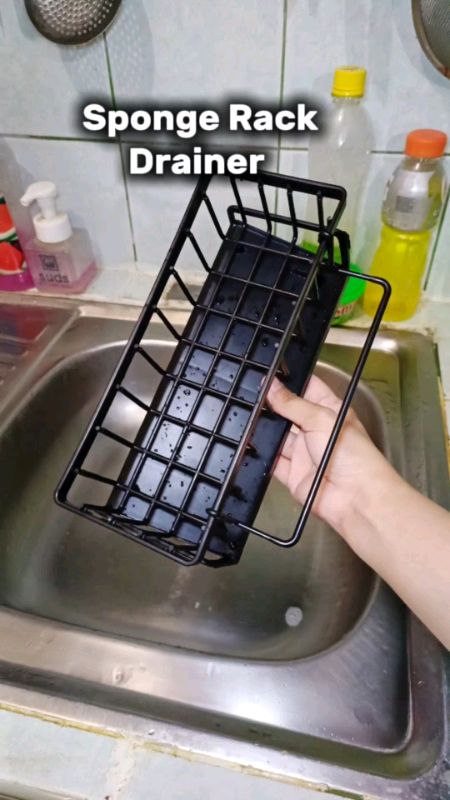 #spongerackdrainer #sinkrack #dishrack #spongerack