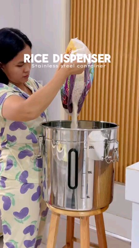 RICE Dispenser with Visible window #Shopee #shopeeph #viral #fyp  #ShopeePHPaydaySale #WishlistMoSagotKo #FreeCoinsInShopeeVideo #shopeefinds