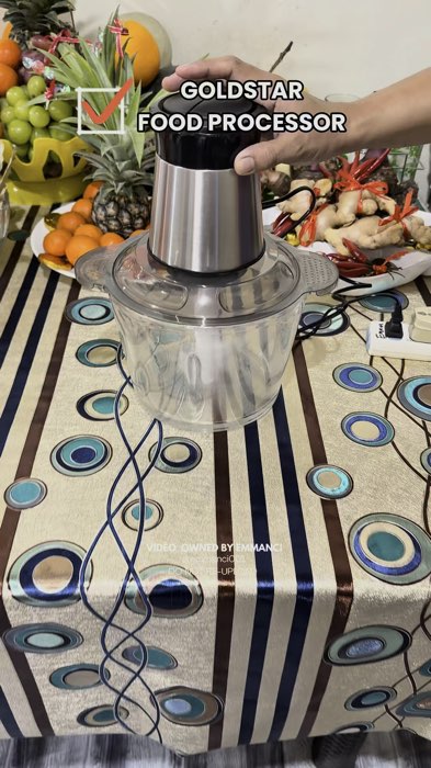 Electric Food Processor #shopeefinds #ShopeePHPaydaySale #MasMuraSaShopee #foodprocessor #food #Home #Kitchen #shopee #affordable #quality #sale #fyp