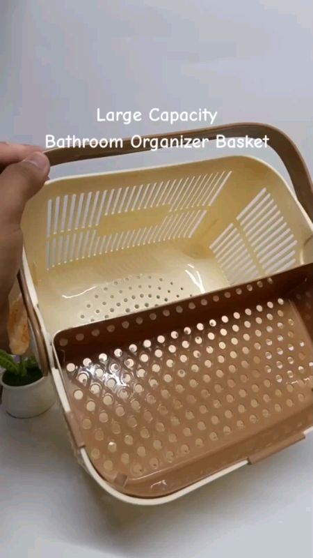Large Capacity Bathroom Organizer Basket#soapbasket #bathroomstorage