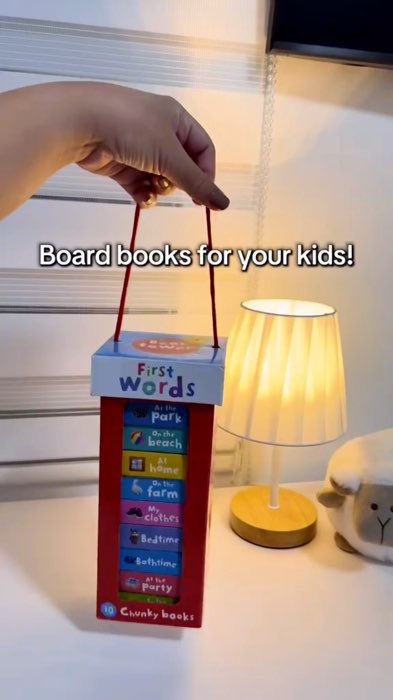#MasMuraSaShopee BEAR TALE Boxset of Board Books for Kids Cognitive Books English Learning For Early Educational