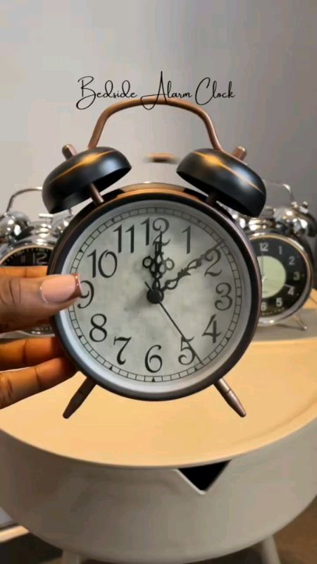 Vintage alarm clock double bell analog BUY NOW 👌🏻‼️#ShopeePHPaydaySale   #MasMuraSaShopee #Shopee33InstantSurprise