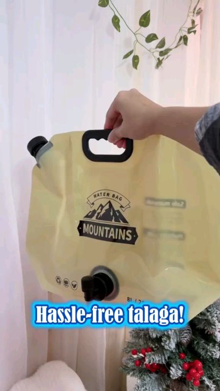 Camping Water Storage bag #MasMuraSaShopee #camping #water #storage