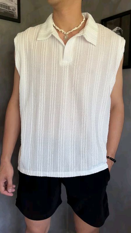 Korean Plain Men's Loose Waistcoat #HugotSaShopee #MasMuraSaShopee #FreeCoinsInShopeeVideo